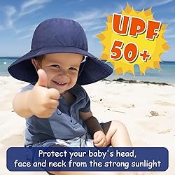 Baby Sun Hat Kids Summer UPF 50+ Toddler Bucket Hat