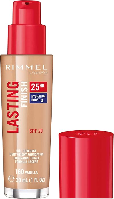Rimmel Lasting Finish 25HR Foundation Vanilla 30ml | Long-Wave Hydration