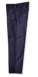Johnnie Lene Boys Flat Front Slim Fit Dress Pants