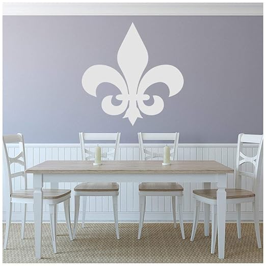 Azutura Fleur De Lis Tile Vinilos Flor Del Lirio Pegatina