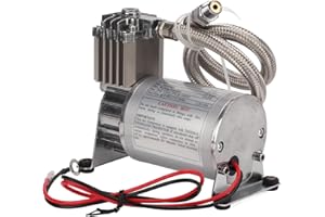 Heavy Duty Air Compressor 20A 150 PSI Metal Universal for 12V Vehicles Yacht Boats