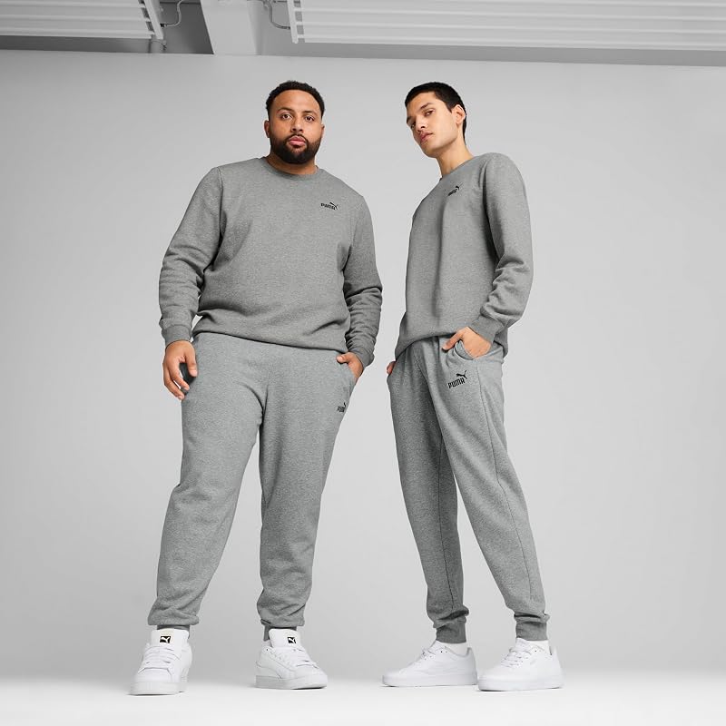 ESS No. 1 Logo Sweatpants FL cl, Pantalon tricoté Homme, Medium Gray Heather, — photo 2 sur 8