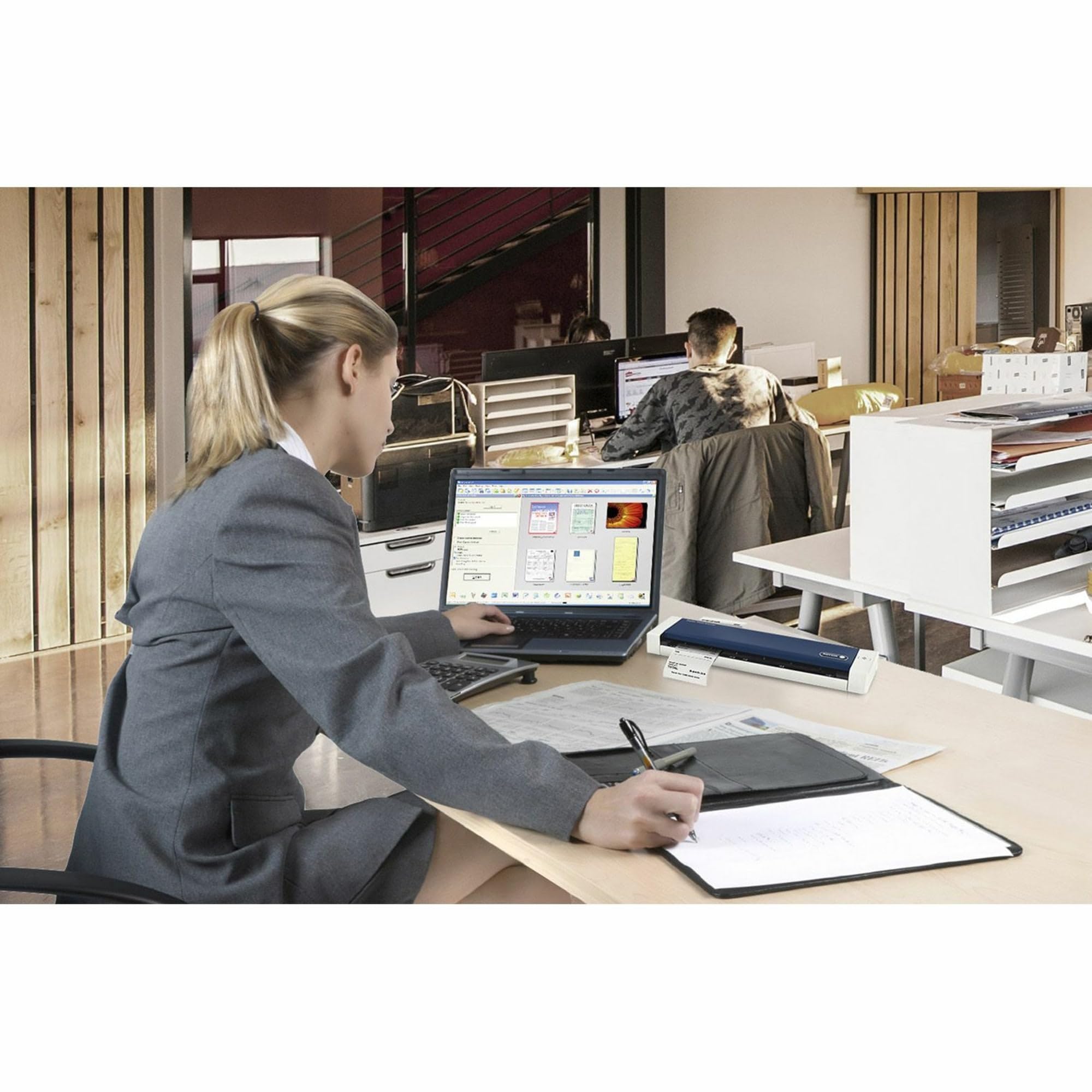 Visioneer Xerox XTS-D Duplex Travel Scanner for PC and Mac, USB Powered Travel Scanner