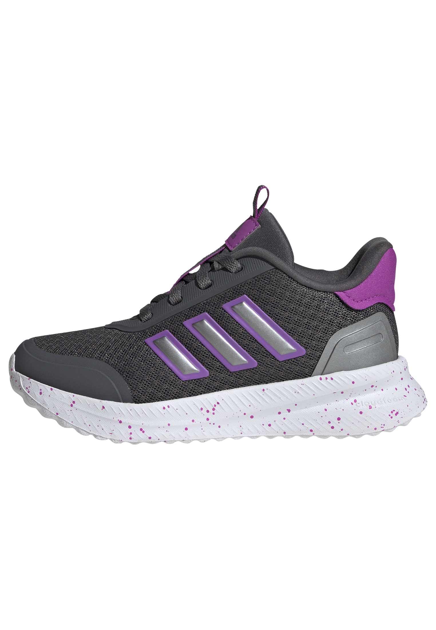 Adidas Unisex-Kids X_PLR Path, Grey/Purple Burst/Iron Metallic, 4 Image