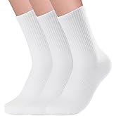Elapse Space Women's Crew Socks Cotton Socks for Women, Size 5-9