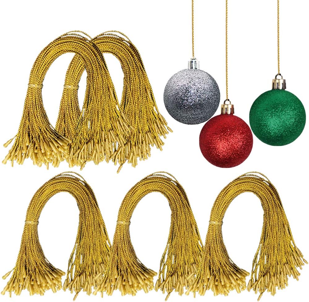 Ahn'Qiraj 500 Pieces Christmas Ornament Hangers, with Snap