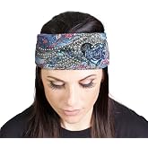 Milwaukee Leather | Bling Designed Wide Headbands-Headwraps for Women Biker Bandana - One