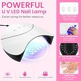 VANREESA 24 Colors Gel Nail Polish Set with 36W UV/LED Lamp Starter Kit view 4