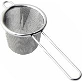 Nagao Tea Strainer, Deep Type, Double Layer, Small, 18-8 Stainless Steel, Made in Japan