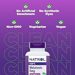 Natrol Melatonin 5mg Fast Dissolve Tablets, Sleep