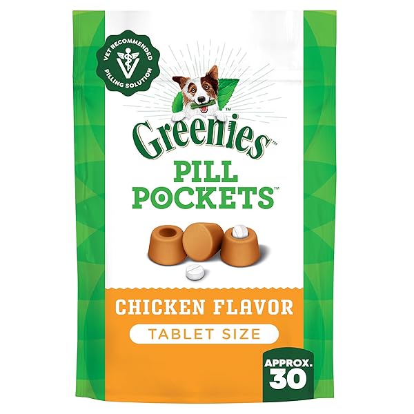 GREENIES PILL POCKETS FOR DOGS SMALL SIZE, TABLET...