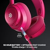 SteelSeries Arctis Nova 7 Wireless Gen 2 Gaming Headset 2.4GHz Bluetooth Magenta view 5