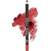 Radiant Professional Waterproof Lip Liner Pencil - Long Lasting Lip Liner for Defined Lips - Soft & Creamy Lipliner with Vitamin E - 1.20 g, (10 CHERRY)