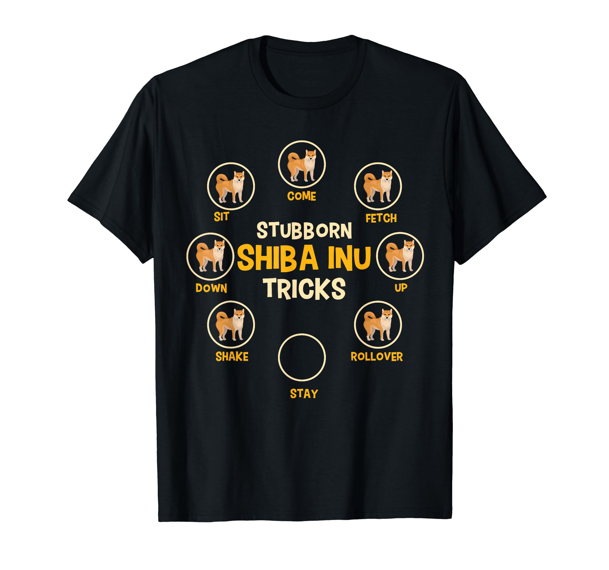 Funny Shiba Inu Dog Tricks Japan Dog T-Shirt