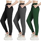 KEEPFAST Women's Joggers with Pockets Tapered Sweatpants for Women Lounge Workout Jogging Pants for Yoga Running