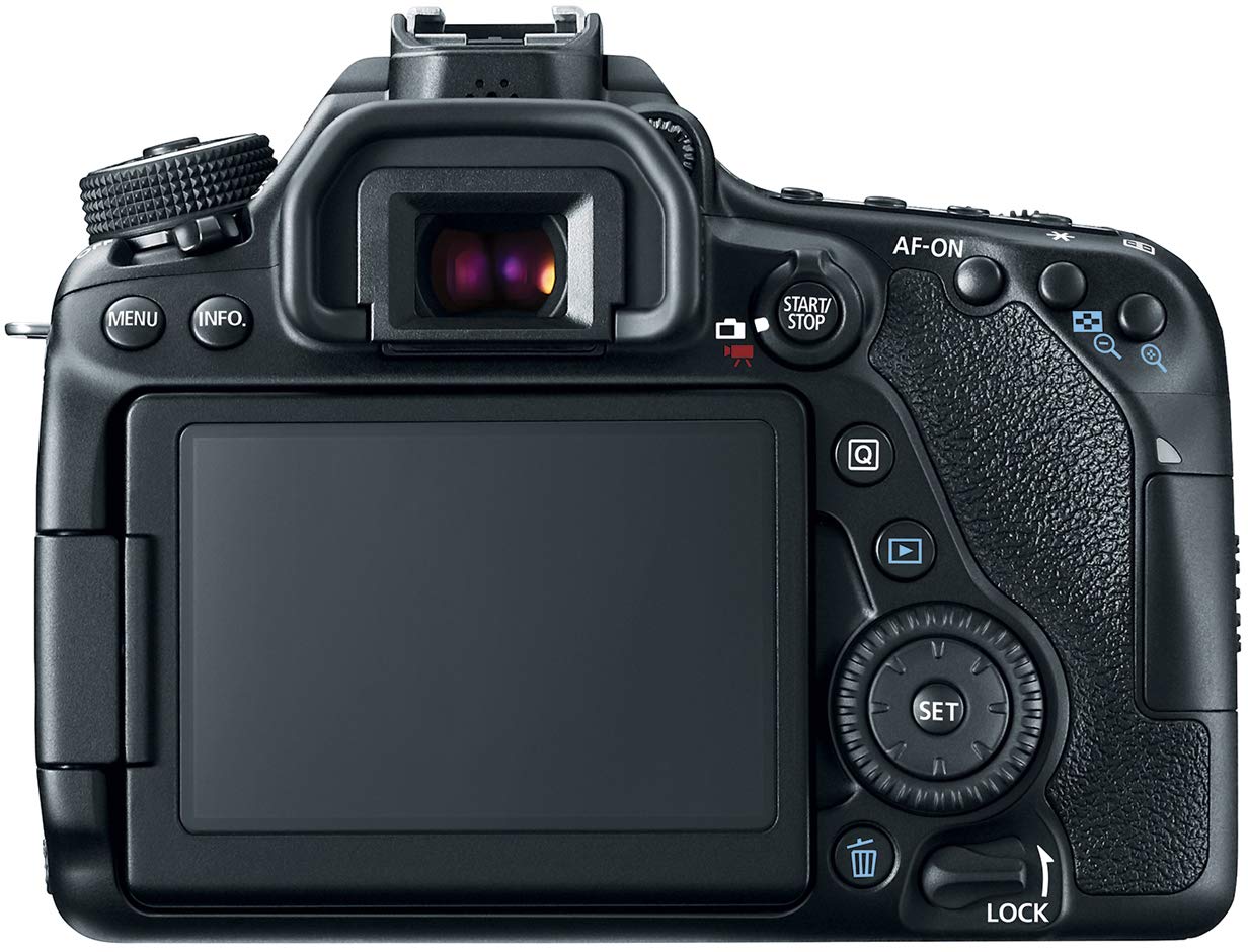 Canon EOS 80D BODY Fotocamera Reflex Digitale da 24.2 Megapixel, Nero/Antracite [Versione EU]