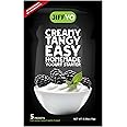 JiffYO Creamy Tangy Easy Homemade Yogurt Starter, 5 Packets, each Packet Makes 1 Gal (4 quarts) of Delicious Homemade Yogurt. No Preservaties or Sweeteners.