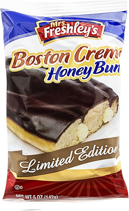 Mrs. Freshley's Boston Creme Honey Bun Amazon.co.uk Grocery