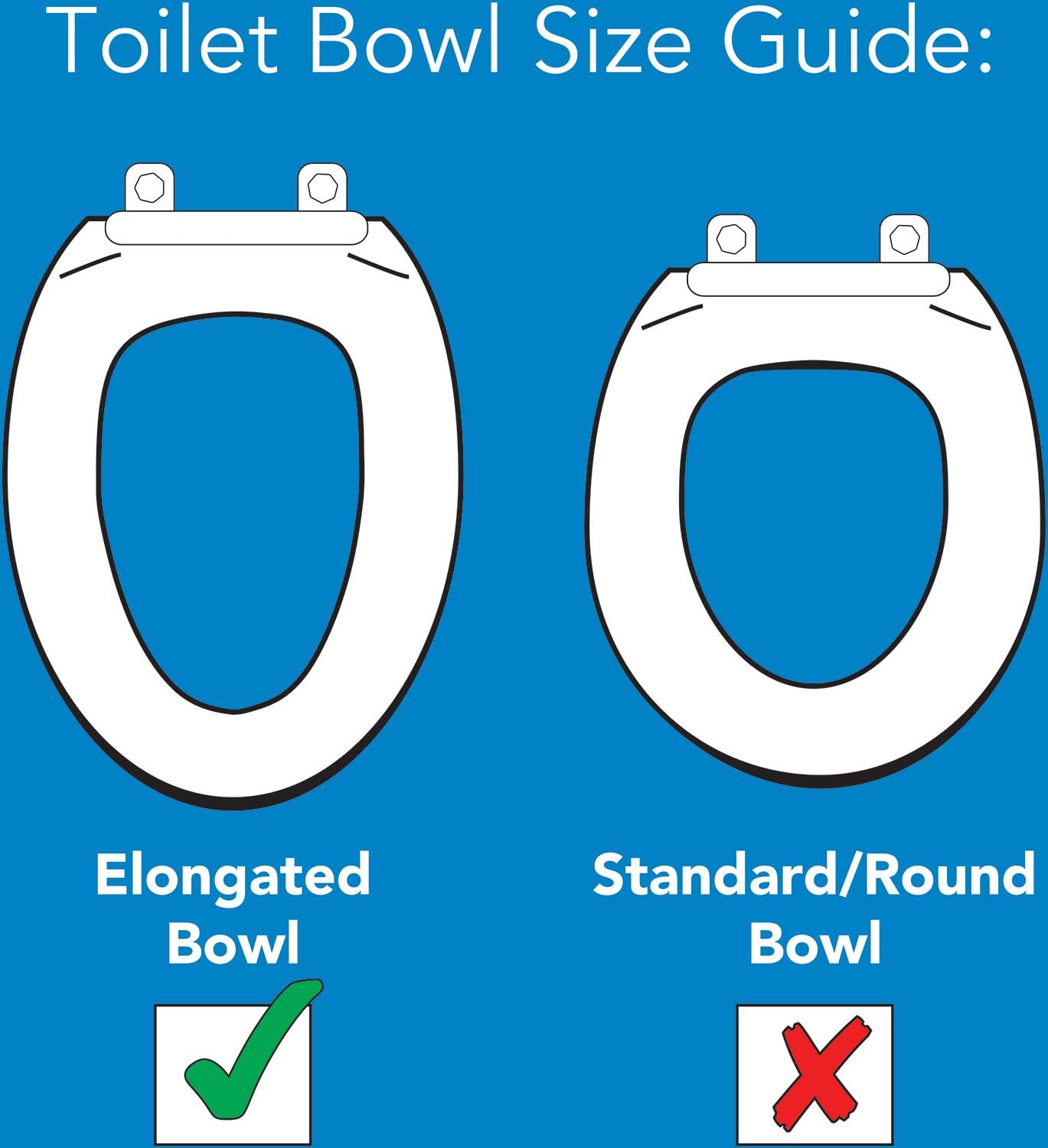 Carex Toilet Seat Riser, Elongated Raised Toilet Seat Adds 3.5 inches to Toilet Height, for Assistance Bending or Sitting, 300 Pound Weight Capacity: Health & Personal Care