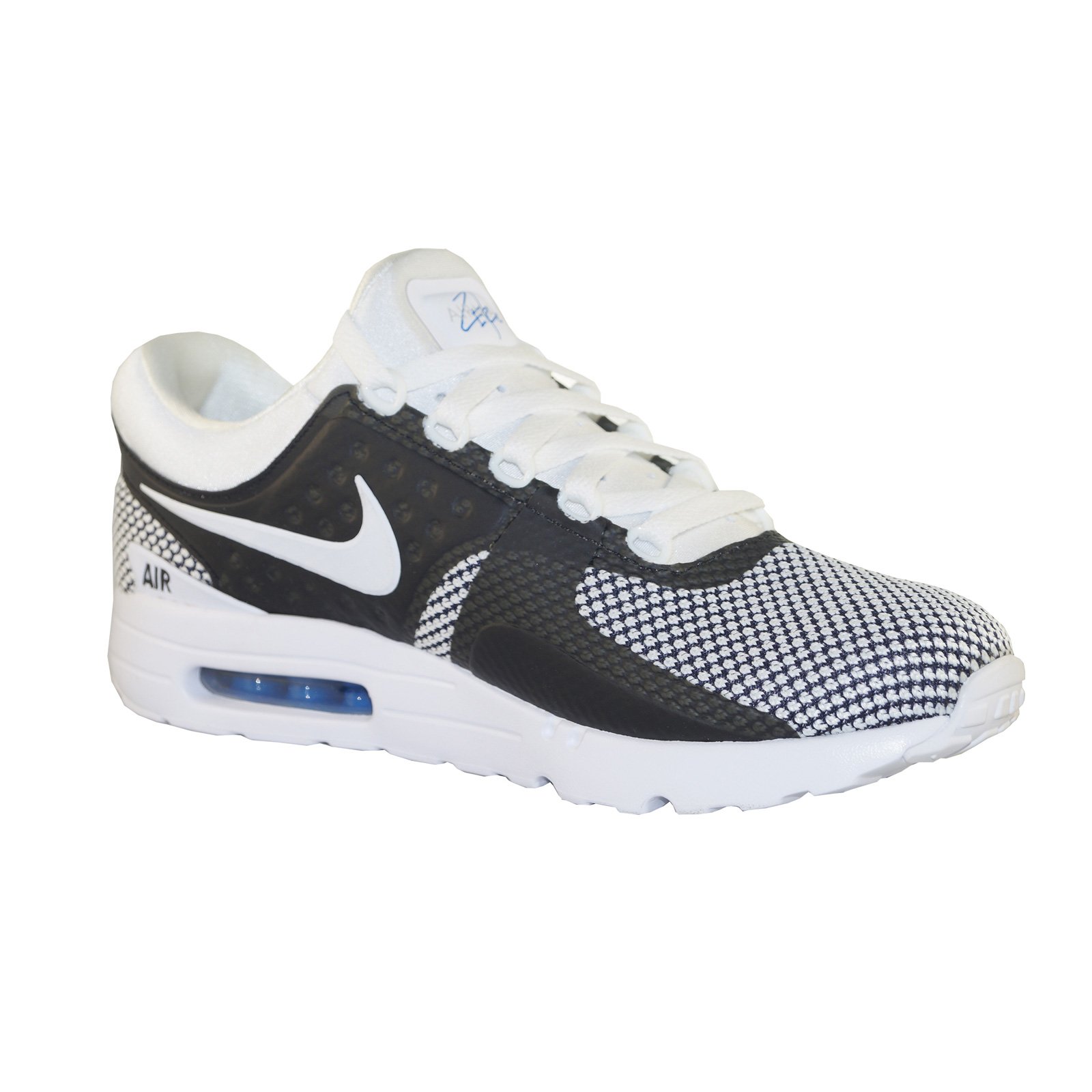 nike air max zero essential white on feet