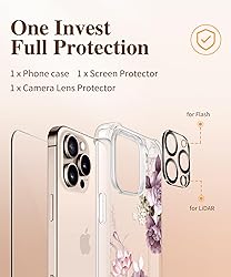 GVIEWIN for iPhone 16 Pro Max Case with Screen