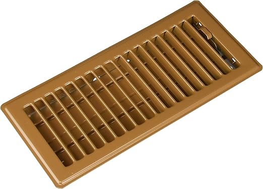 Imperial Manufacturing Rg0234 4x10 Brown Floor Register