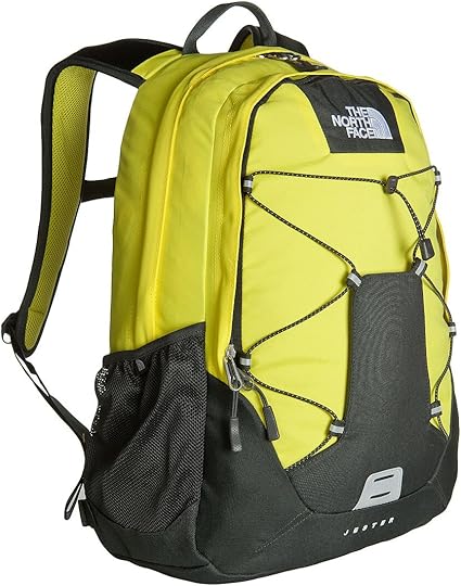 north face jester backpack yellow