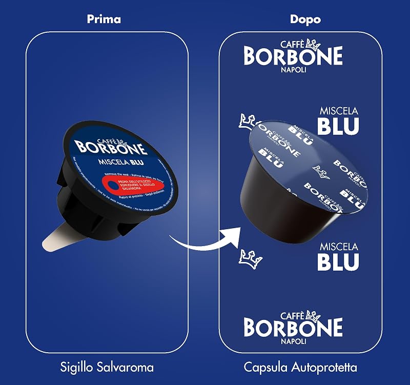 Mezcla de Café Azul - 90 Cápsulas - Compatibles con Máquinas de Café Nescafè®* Dolce Gusto®*