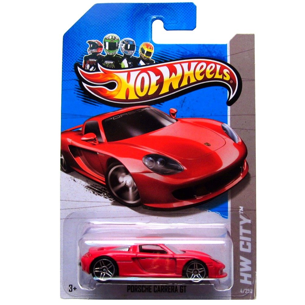 Porsche Carrera GT '13 Hot Wheels 4/250 (Red) Vehicle