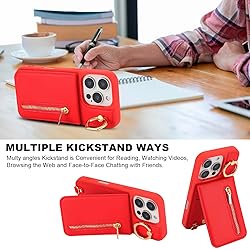 Jcxtrombulous Crossbody Wallet Case for iPhone 14