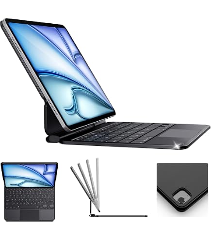 Amazon.com: CHESONA Keyboard Case for iPad Pro 11 inch (M4 2024/M5