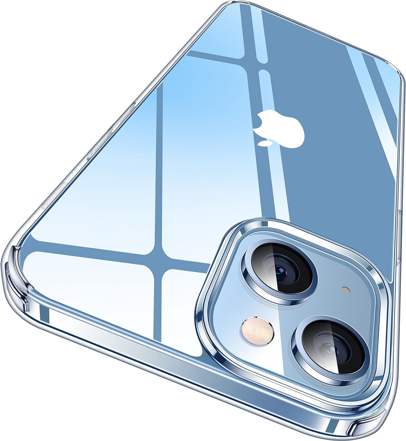 Photo 1 of CASEKOO for iPhone 15 Case Crystal Clear, [Never Yellow Technology] [Military-Grade Protection] Transparent Slim Cover Women Men for iPhone 15 Phone Case 6.1 inch, Clear