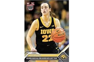 GENERIC 2023 Bowman U Now Caitlin Clark #4 - Becomes Iowa’s All-Time Scorer with 2805th Point - 11/9/23 - Women’s Basketball Trading Card- University of Iowa Lady Hawkeyes. Stated Print Run of Only 2082 Made! Card Shipped in Protective Screwdown Holder.