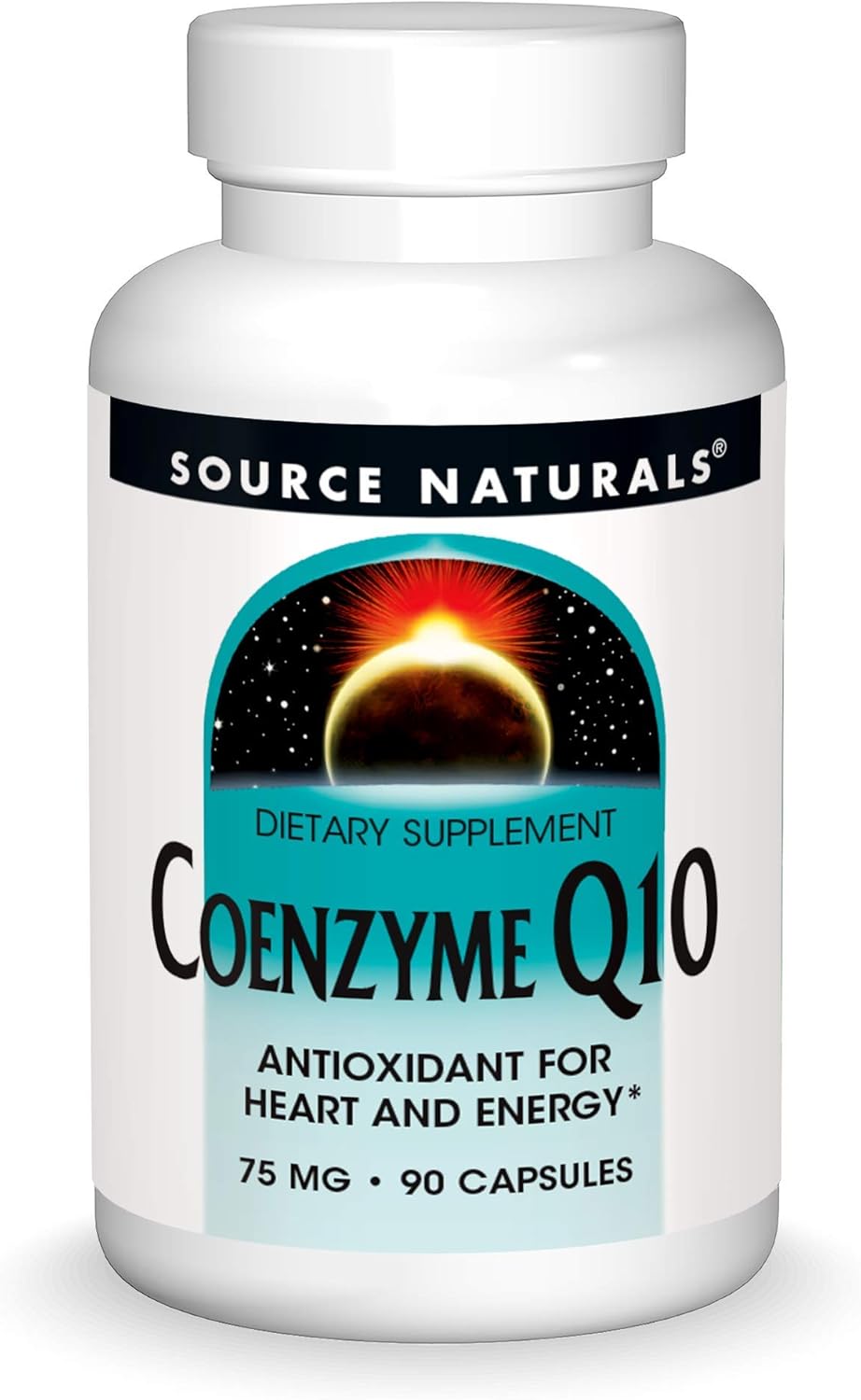 Source Natural Coenzyme Q10 Antioxidant Support 75 mg For