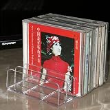 Pmsanzay Clear Acrylic CD DVD Holder 14 Standard Boxes Storage Case view 3