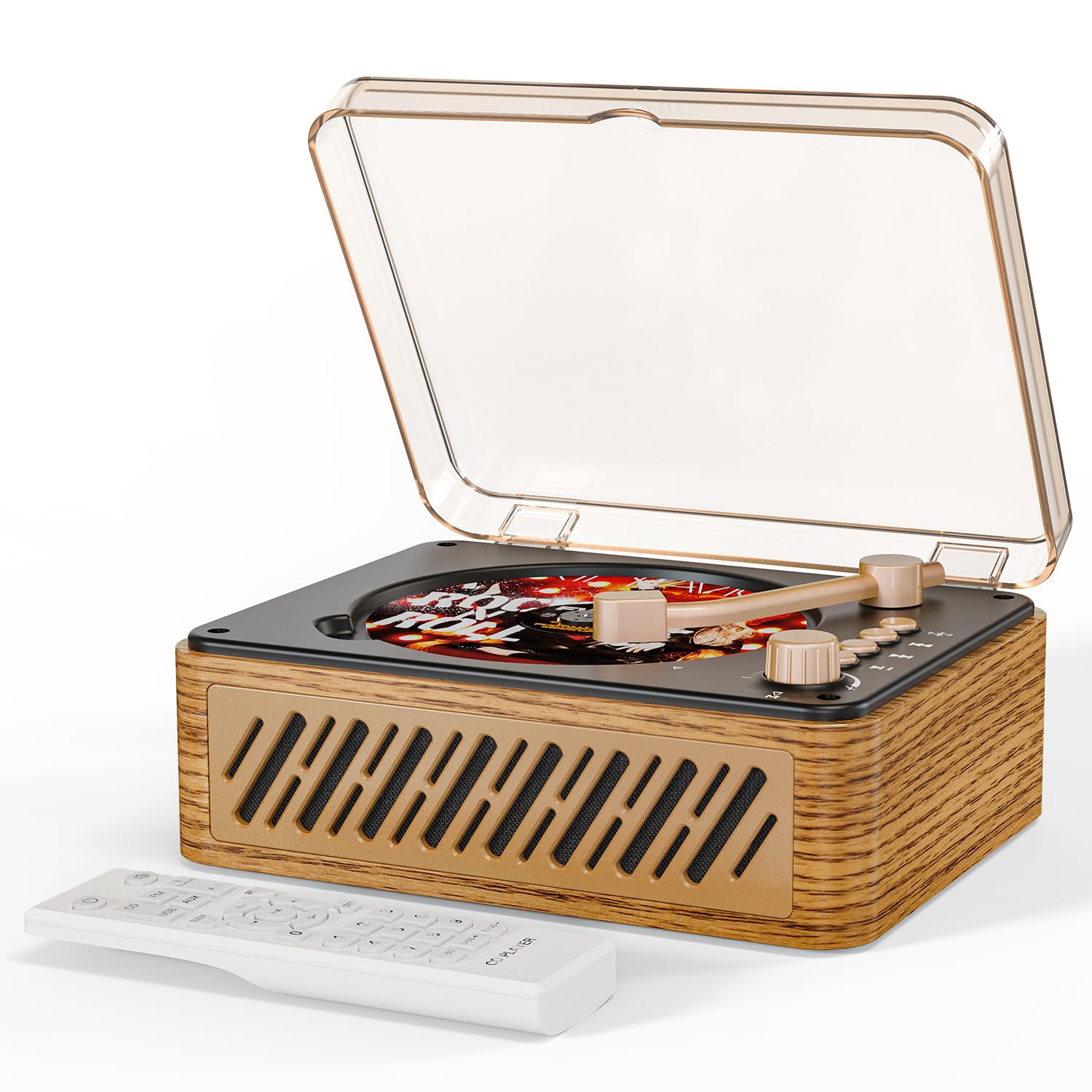CARONSORT CD Player Music Box with Bluetooth