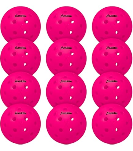 Amazon.com: Franklin Sports X-40 Outdoor Pickleballs - USAP Approved