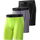 Runhit Compression Shorts Men Underwear Spandex Running Shorts Workout Athletic