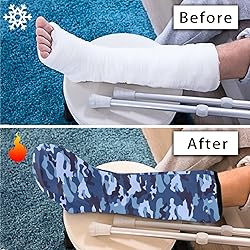 LedBack Cast Cover for Foot and Leg Cast Cover Sock