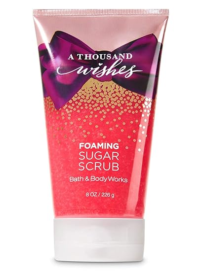Bath & Body Works A Thousand Wishes Foaming Sugar Body Scrub, 226g