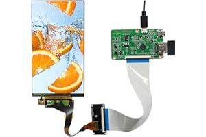 VSDISPLAY 5.5 Inch 1440x2560 LCD Screen 2K LS055R1SX04 with MIPI LCD Controller Board VS-CXMIPI-V1,Fit for AR/VR/HMD/3D Printing 5.5'' Replacement Display Panel