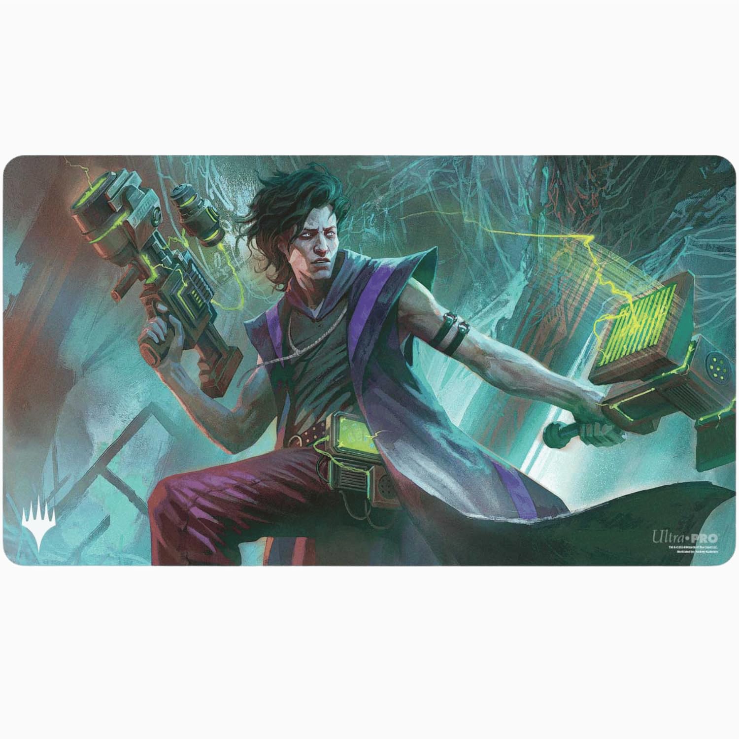 Ultra PRO - MTG Duskmourn Playmat Commander Ft. Winter, Cynical Opportunist — image 1