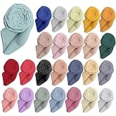 SENONAPO 25 Pack Chiffon Hijab Head Scarves for Women 25 Colors Soft Hijab for Women Lightweight Long Scarf Wrap for Whole Season