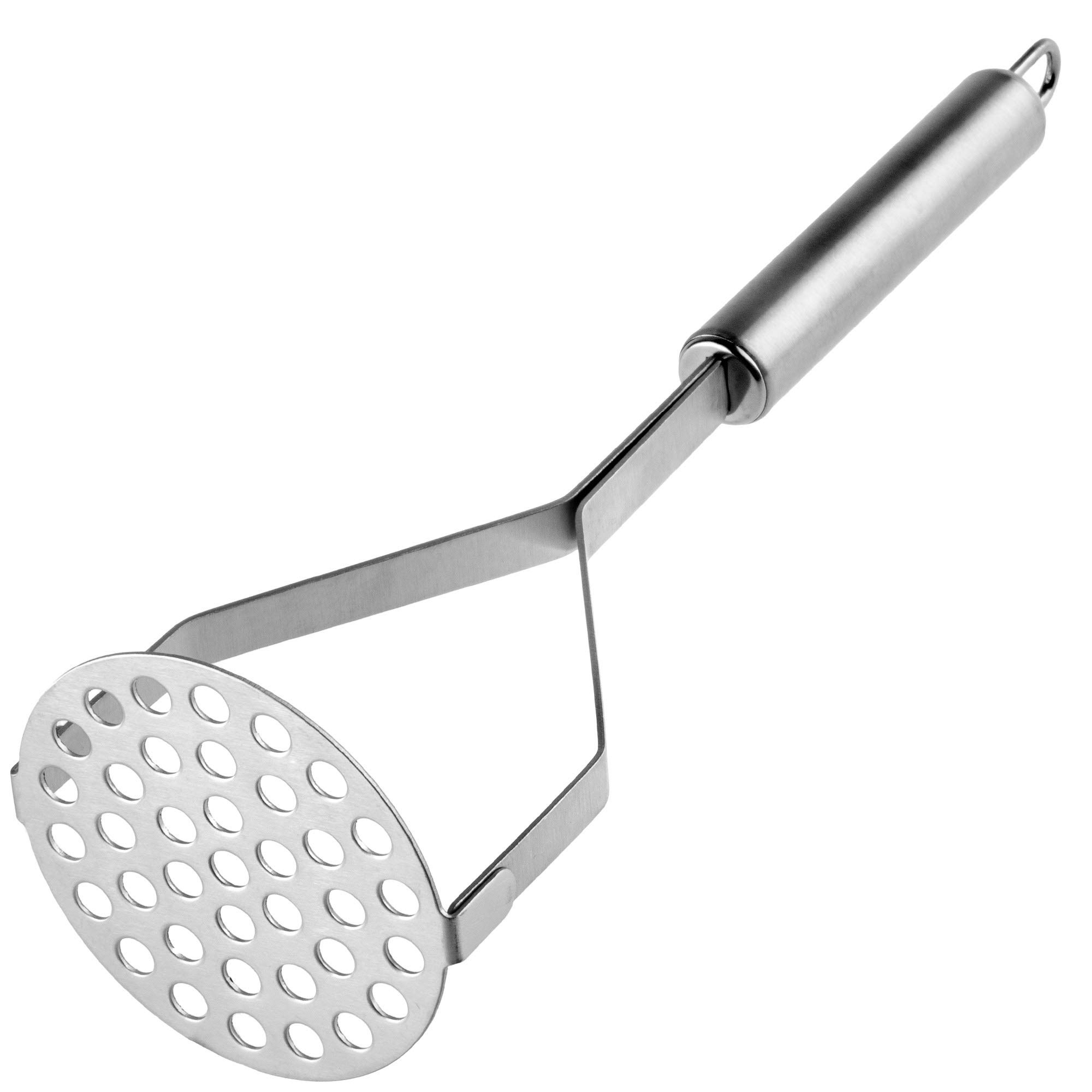 KADAX Potato Masher, Kitchen Masher, Potato Press, Stainless Steel 25 cm Vegetable Masher with Handle, Masher for Vegetables, Kitchen Utensils