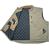 EDTREK Men's Concealed Carry Vest With Two Holster Inside - Urban Gun Vest With Zipped Chest Pocket