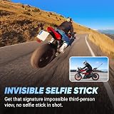 Insta360 X4 Motorcycle Bundle 8K 360 Camera 135 Min Battery 256GB Card view 5