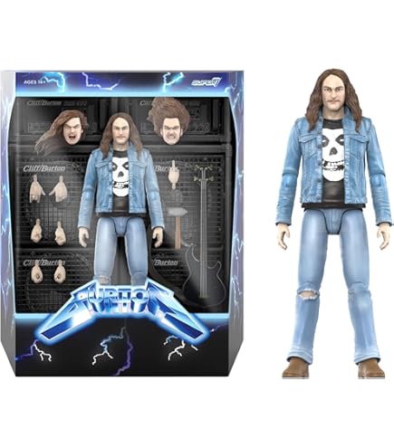Amazon.com: Super7 ULTIMATES! Cliff Burton - 7