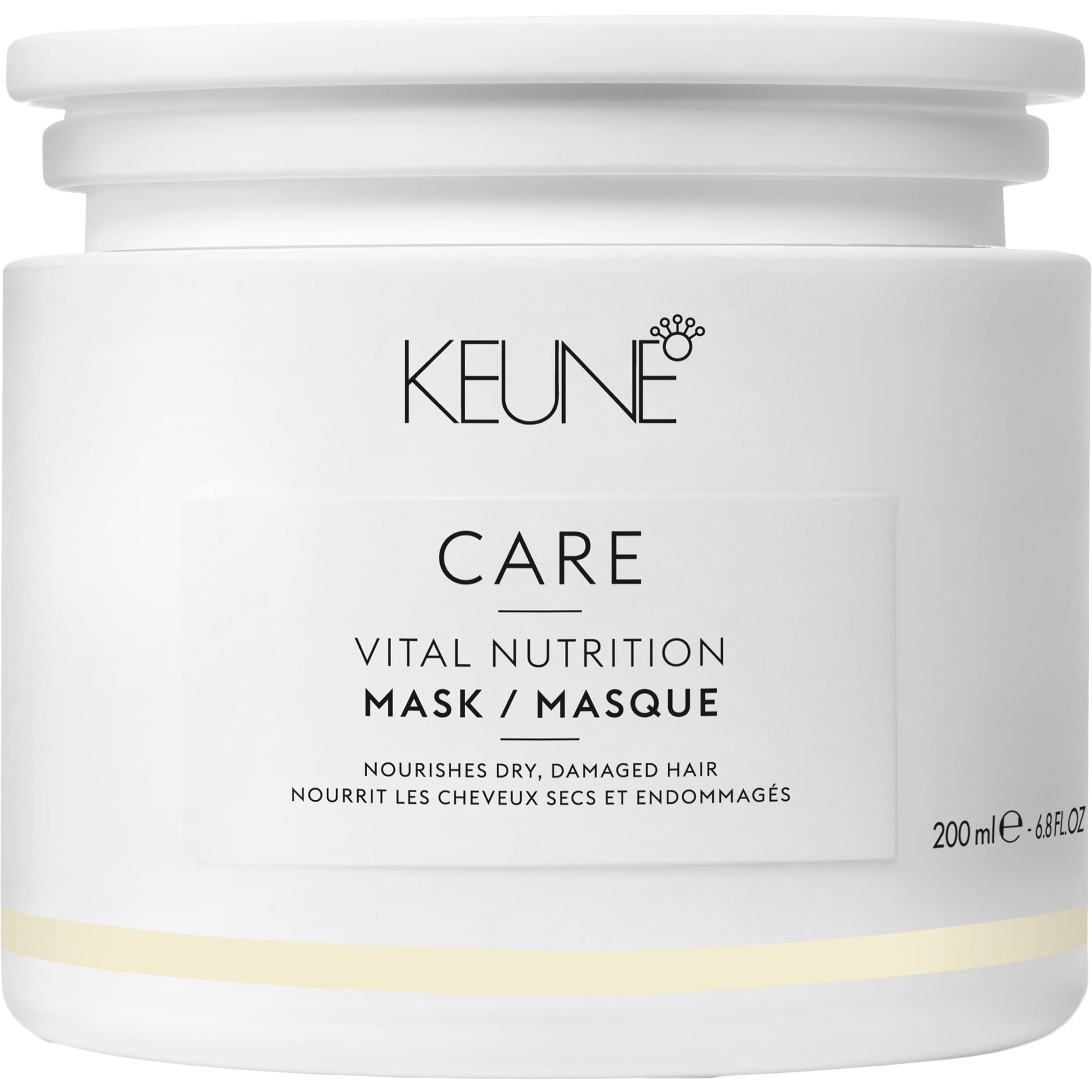 Keune Care Line Vital Nutrition Mask - Moisturizing Mask For Dry Hair 200 Ml