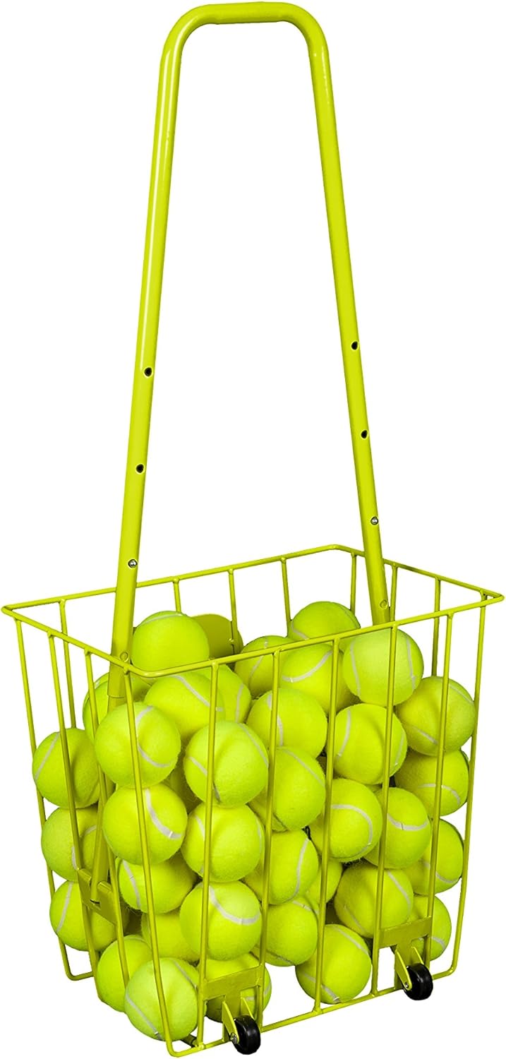 HOPARAZZI Alpha 90 Tennis Ball Hopper, Electric Green : Sports & Outdoors