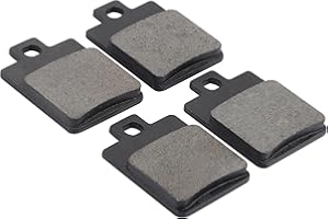 GOOFIT Disc Rear Brake Pads Replacement for 50cc 70cc 90cc 110cc 125cc 150cc 250cc ATV Quad Dirt Bike Go Kart Four Wheeler Pi